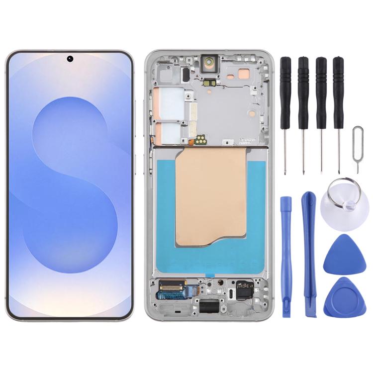 For Samsung Galaxy S25 SM-S931B OLED LCD Screen Digitizer Full Assembly with Frame, For Samsung Galaxy S25(OLED)