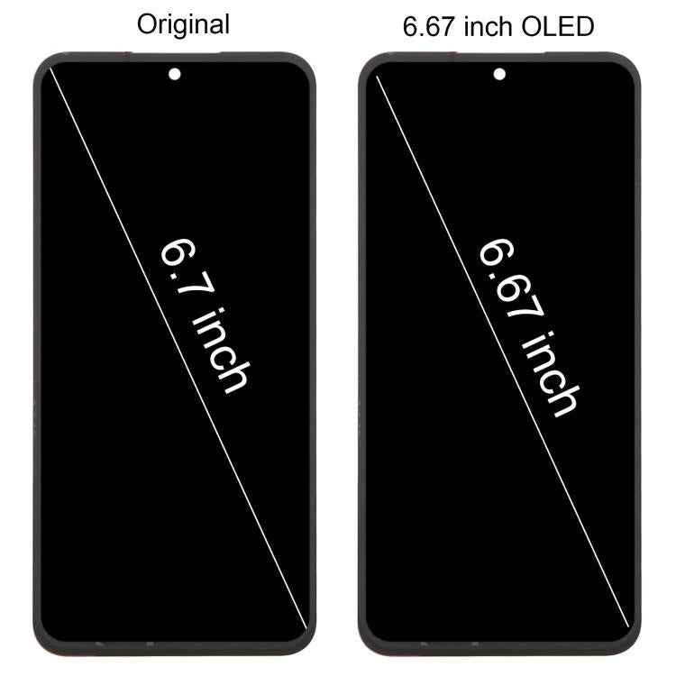For Galaxy A56 SM-A566B 6.67 inch OLED LCD Screen with Digitizer Full Assembly, For Galaxy A56(OLED)