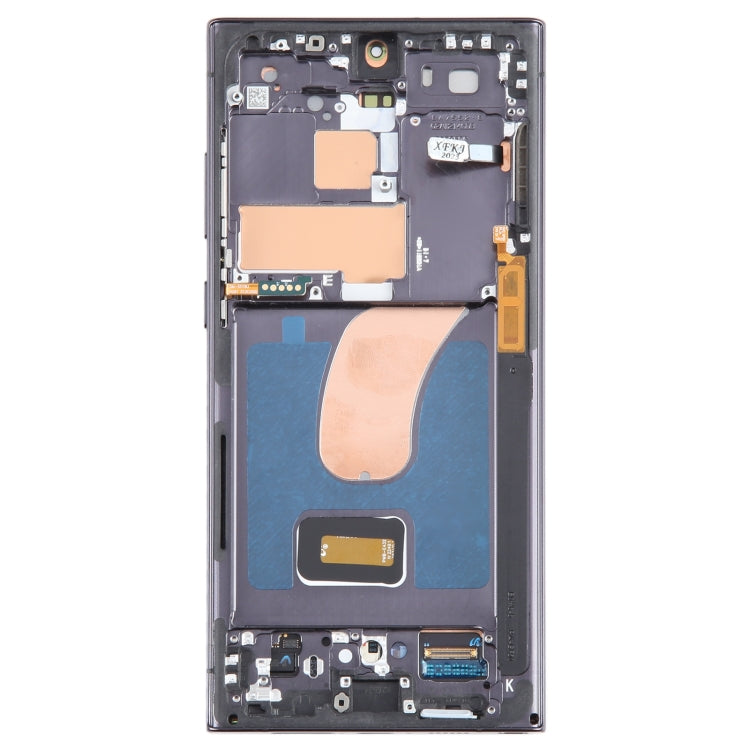 Écran LCD d'origine avec châssis pour Samsung Galaxy S23 Ultra SM-S918U, édition européenne