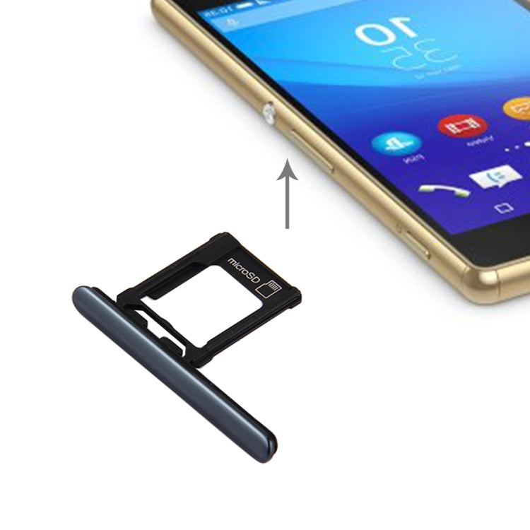 Plateau pour carte Micro SD et cache anti-poussière pour Sony Xperia XZ Premium (version SIM unique), pour Xperia XZP SIM unique, pour XZP SIM unique
