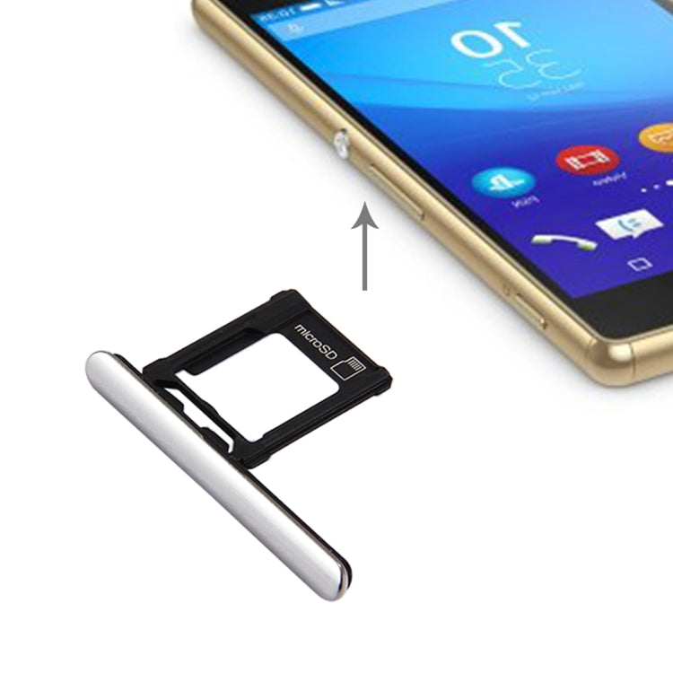 Plateau pour carte Micro SD et cache anti-poussière pour Sony Xperia XZ Premium (version SIM unique), pour Xperia XZP SIM unique, pour XZP SIM unique