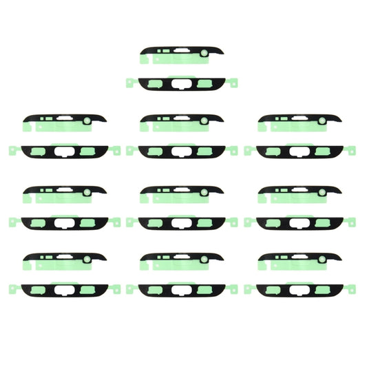 Lot de 10 adhésifs pour boîtier avant pour Galaxy S7 Edge / G935