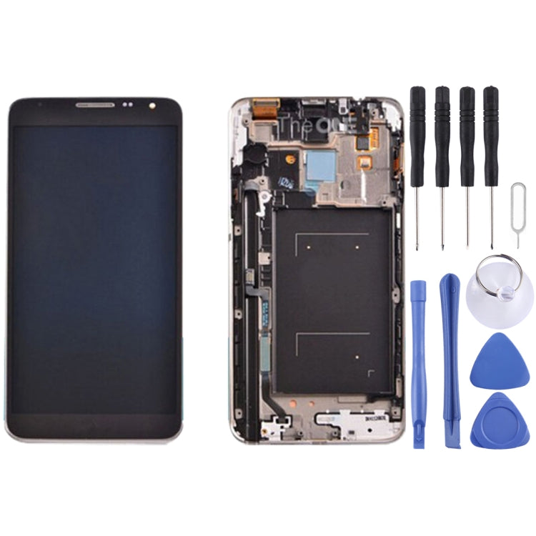 Original LCD Display + Touch Panel with Frame for Galaxy Note 3 Neo / N7505, For Samsung Galaxy Note 3 Neo (Frame)