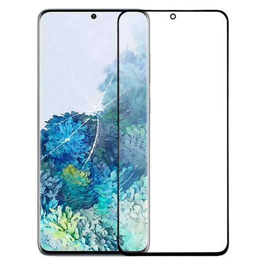 Écran avant en verre extérieur avec adhésif transparent OCA pour Samsung Galaxy S20+
