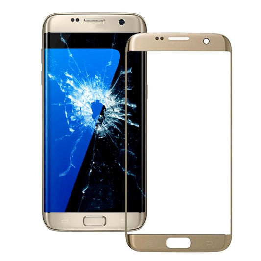 Écran avant d'origine pour Galaxy S7 Edge / G935, lentille extérieure en verre, pour Galaxy S7 Edge d'origine