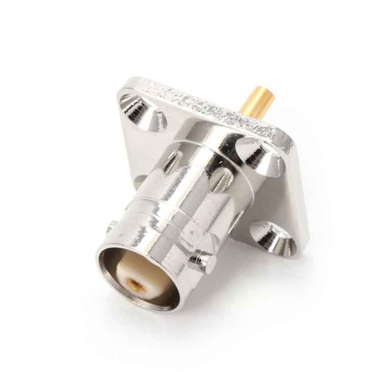 4 Flange BNC Female Jack Panel Chassis