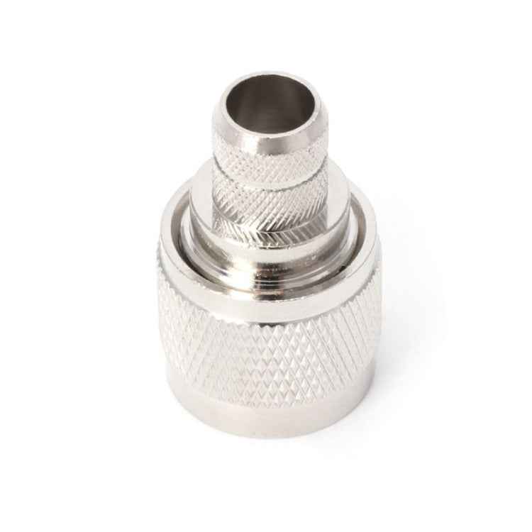 1 Set N Type Plug RF Connector Coaxial Adapter Converter for LMR400 RG8 Cable