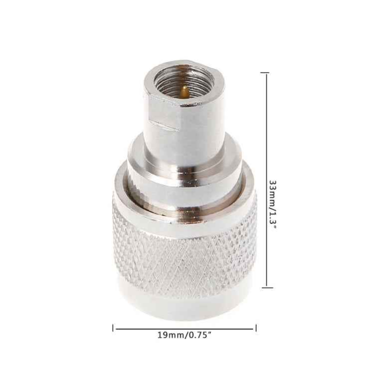 FMEJ/UHFJ FME Male to UHF Male Connector Adapter