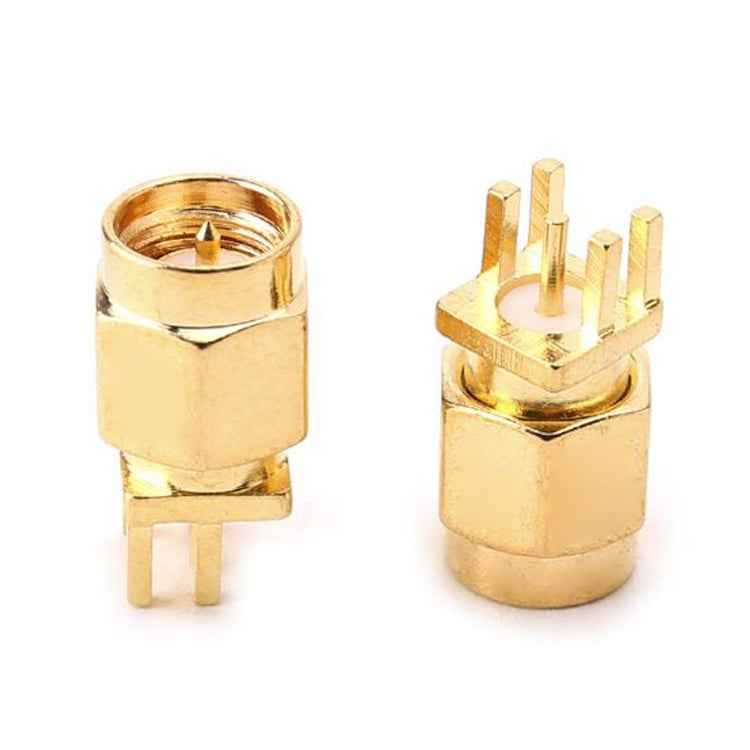 10 PCS 1.6mm SMA Female Jack PCB Clip Mount RF Connectors