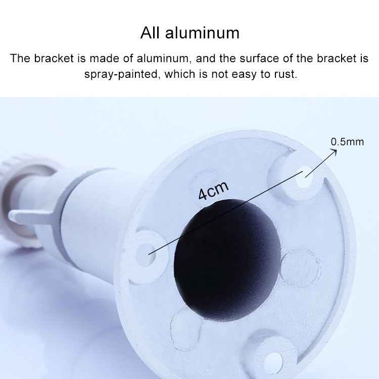 Aluminum Arlo Universal Support Wall Mounted Bracket for Monitor Camera, Black & White Random Delivery