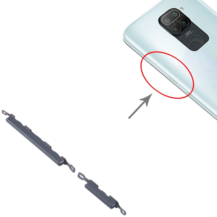 Power Button and Volume Control Button for Xiaomi Redmi Note 9/Redmi 10X 4G