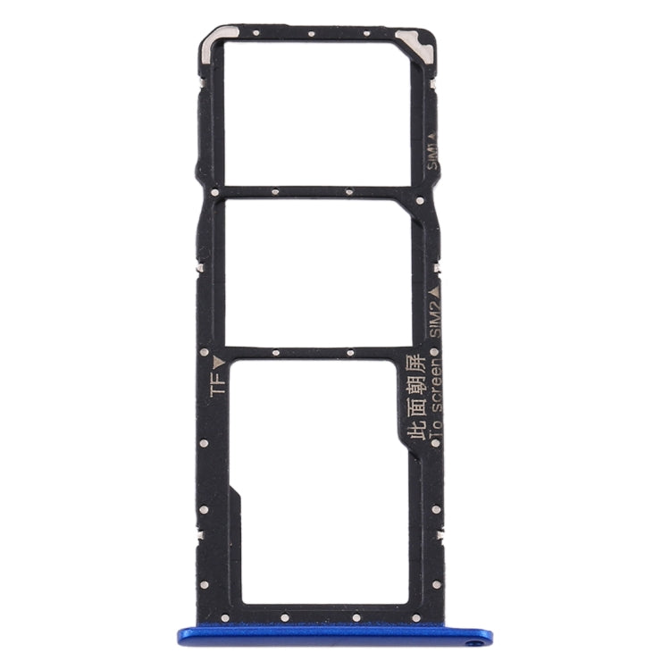 SIM Card Tray + SIM Card Tray + Micro SD Card Tray for Huawei Y8s, For Huawei Y8s