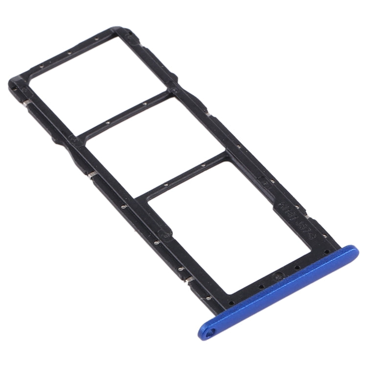 SIM Card Tray + SIM Card Tray + Micro SD Card Tray for Huawei Y8s, For Huawei Y8s