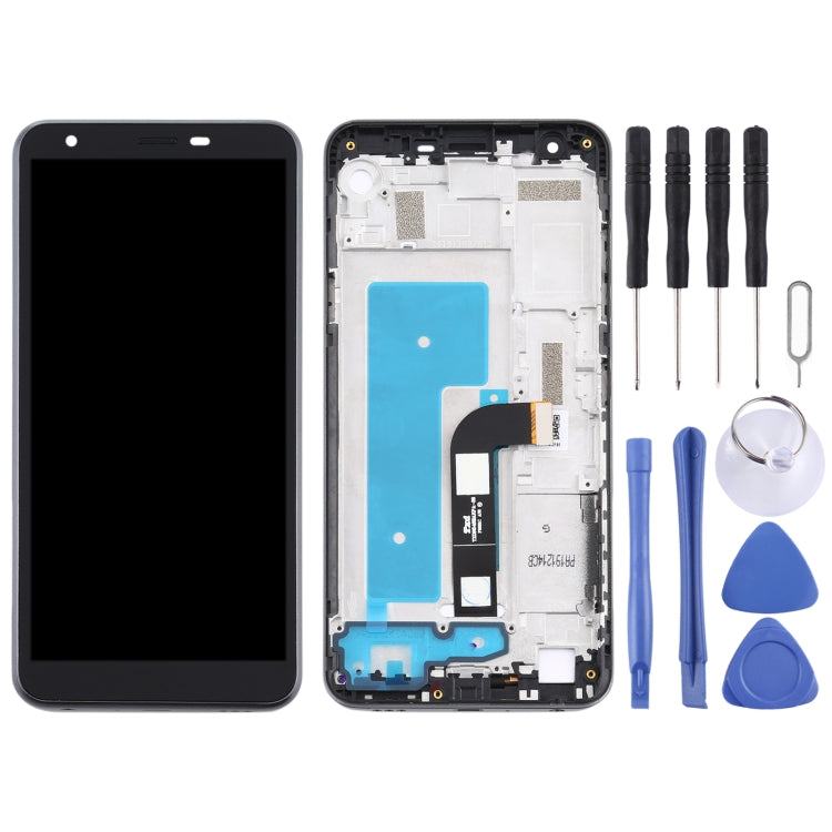 LCD Screen and Digitizer Full Assembly With Frame for LG K30 (2019) LM-X320EMW LMX320EMW
