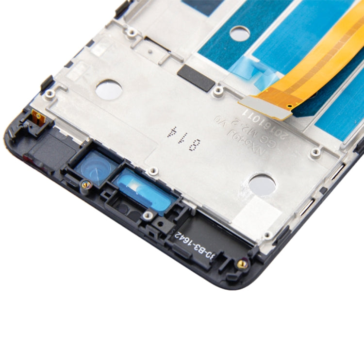 LCD Screen and Digitizer Full Assembly With Frame for ZTE Nubia Z11 Mini S NX549J, For ZTE Nubia Z11 Mini S