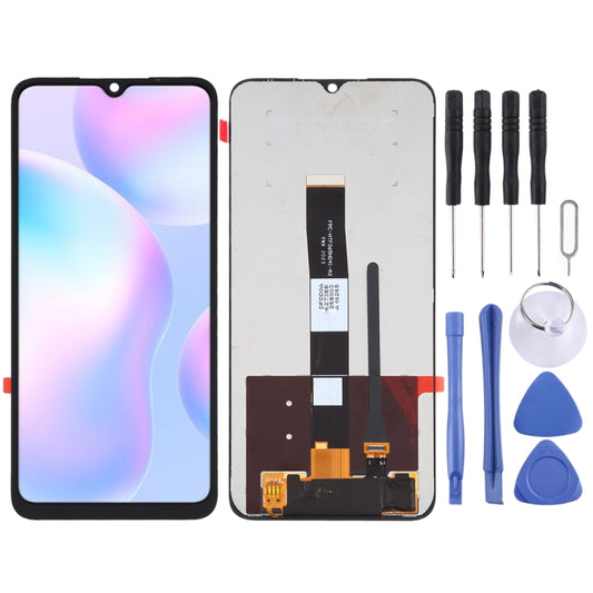 Pantalla LCD y digitalizador originales (ensamblaje completo) para Xiaomi Redmi 9A/9C/Redmi 9C NFC/Redmi 9AT/Redmi 9i/Redmi 9 Activ/Poco C31/Redmi 10A. Para Xiaomi Redmi 9A/9C (original).