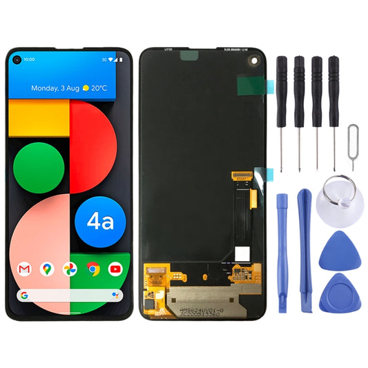 Écran LCD OLED et numériseur complet pour Google Pixel 4a 5G GD1YQ G025I (Original)