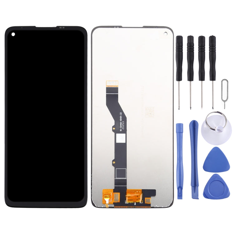 LCD Screen and Digitizer Full Assembly for Motorola Moto G9 Plus XT2087-1