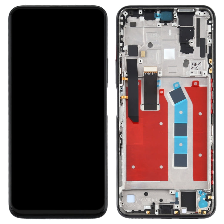 LCD Screen and Digitizer Full Assembly With Frame for Huawei Honor X10 5G, For Huawei Honor X10 5G