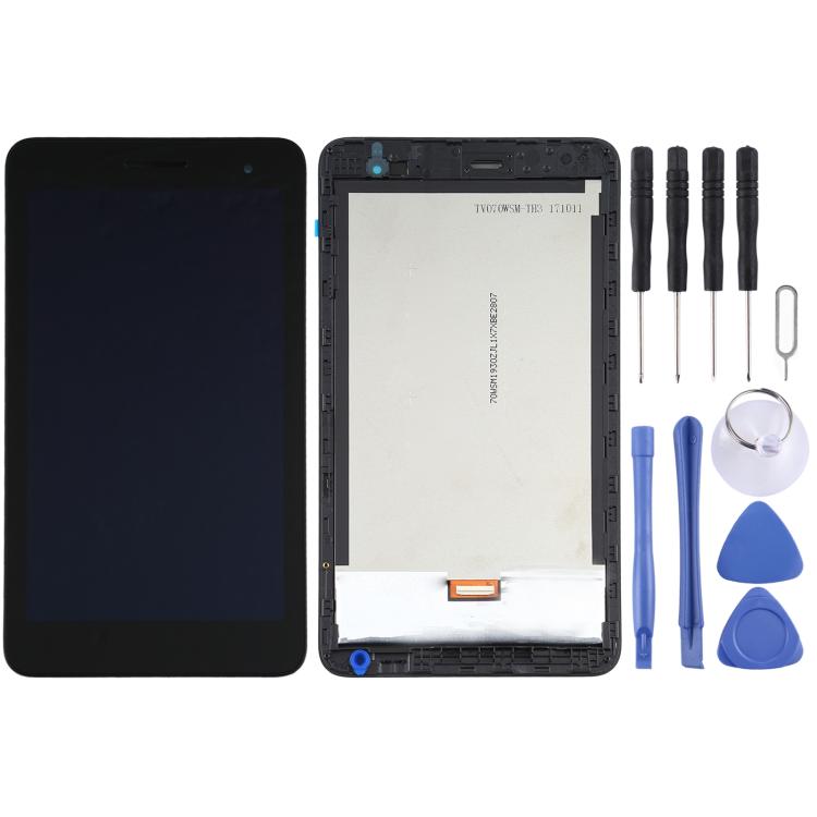 Pantalla LCD y digitalizador completo con marco para Huawei MediaPad T2 7.0 BGO-DL09/BGO-L03.