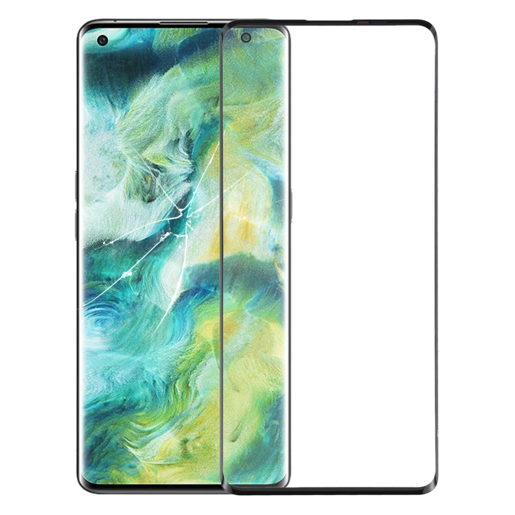 For Oppo Find X2 Pro / Find X2 Front Screen Outer Glass Lens