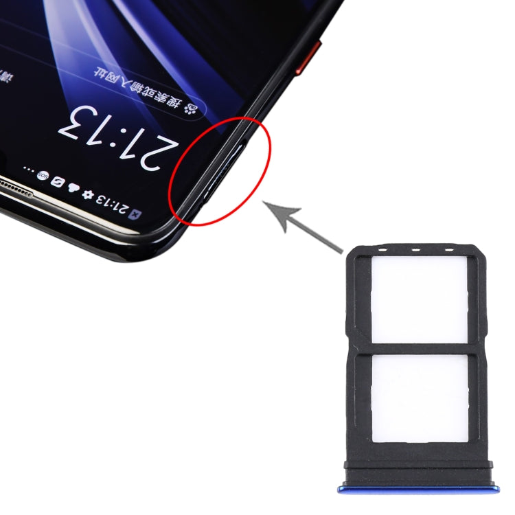 For Vivo iQOO Neo V1914A SIM Card Tray + SIM Card Tray