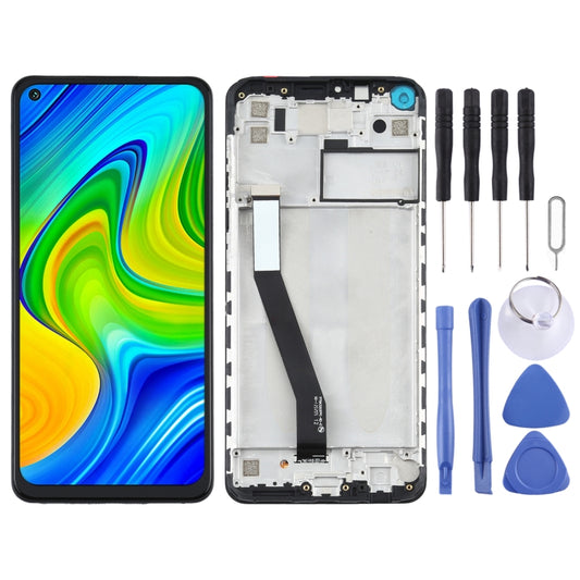 Pantalla LCD y digitalizador completo con marco para Xiaomi Redmi Note 9 / Redmi 10X 4G, para Xiaomi Redmi Note 9