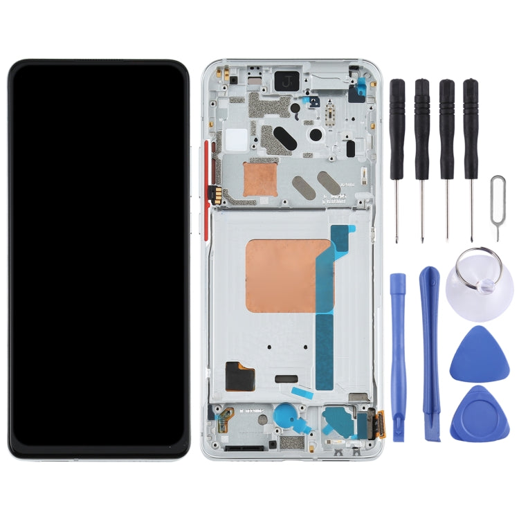 LCD Screen and Digitizer Full Assembly with Frame for Xiaomi Redmi K30 Ultra / M2006J10C