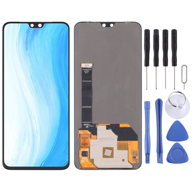 Original AMOLED Material LCD Screen and Digitizer Full Assembly for Vivo S7/V20 Pro V2020A
