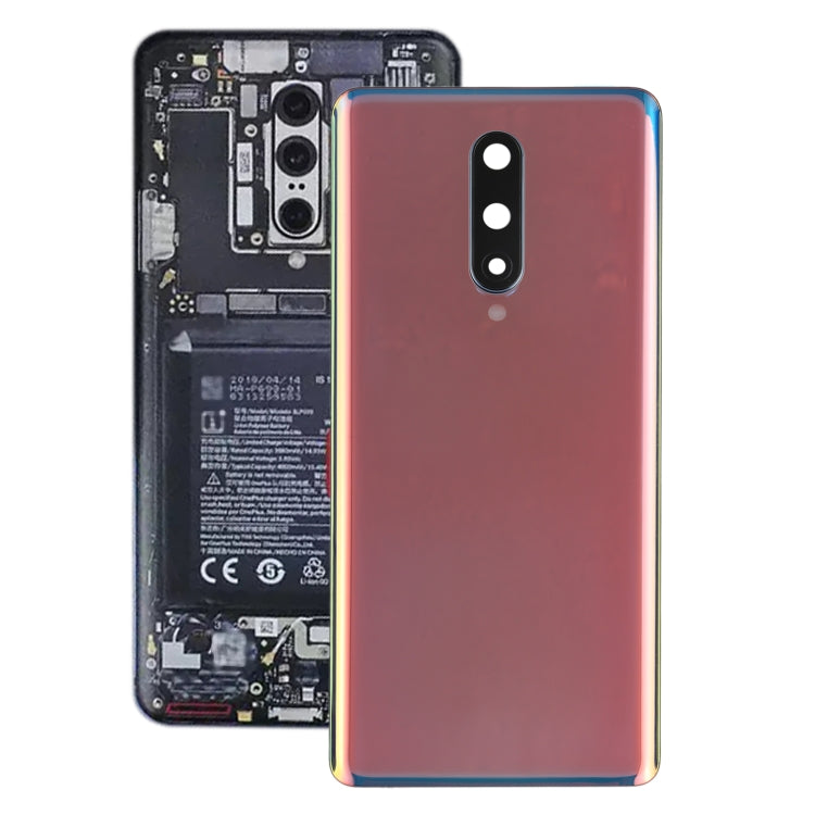 Tapa trasera de batería con tapa para lente de cámara para OnePlus 8, para OnePlus 8 (con tapa para lente de cámara), para OnePlus 8