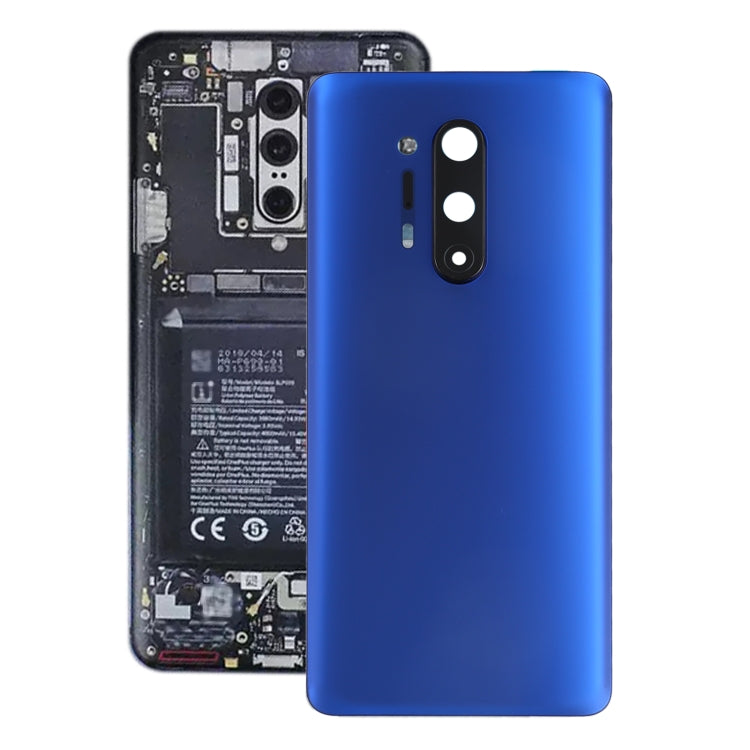 Tapa trasera de batería con tapa para lente de cámara para OnePlus 8 Pro, para OnePlus 8 Pro, para OnePlus 8 Pro (con tapa para lente de cámara)