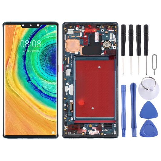 Pantalla LCD y digitalizador completo con marco para Huawei Mate 30 Pro, para Huawei Mate 30 Pro