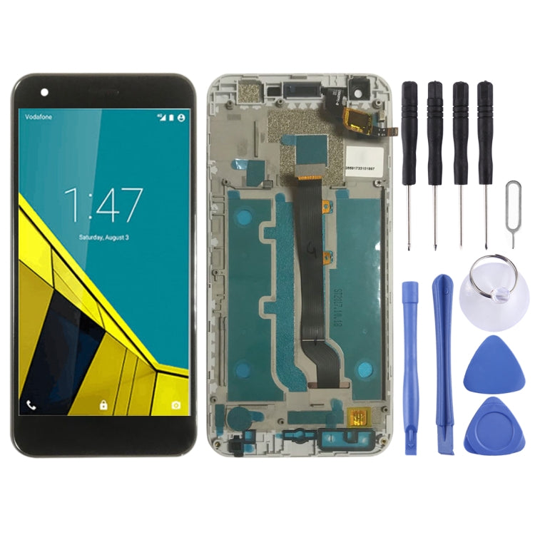 LCD Screen and Digitizer Full Assembly with Frame for Vodafone Smart Ultra 6 VF-995N VF995N