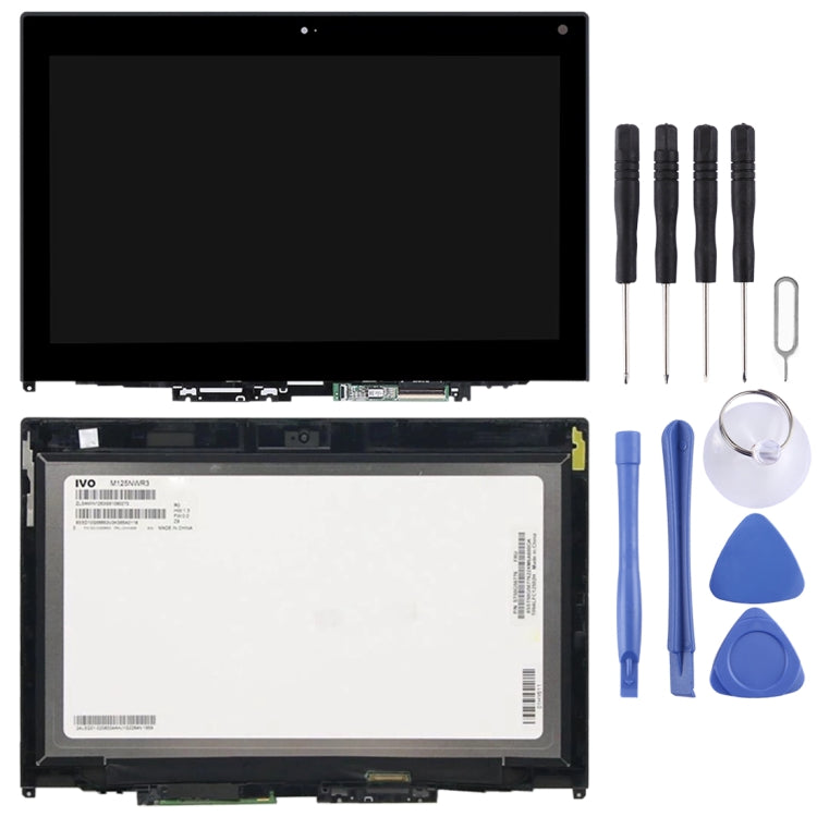 1366 x 768 HD LCD Screen and Digitizer Full Assembly with Frame for Lenovo Thinkpad 12.5 inch Yoga 260