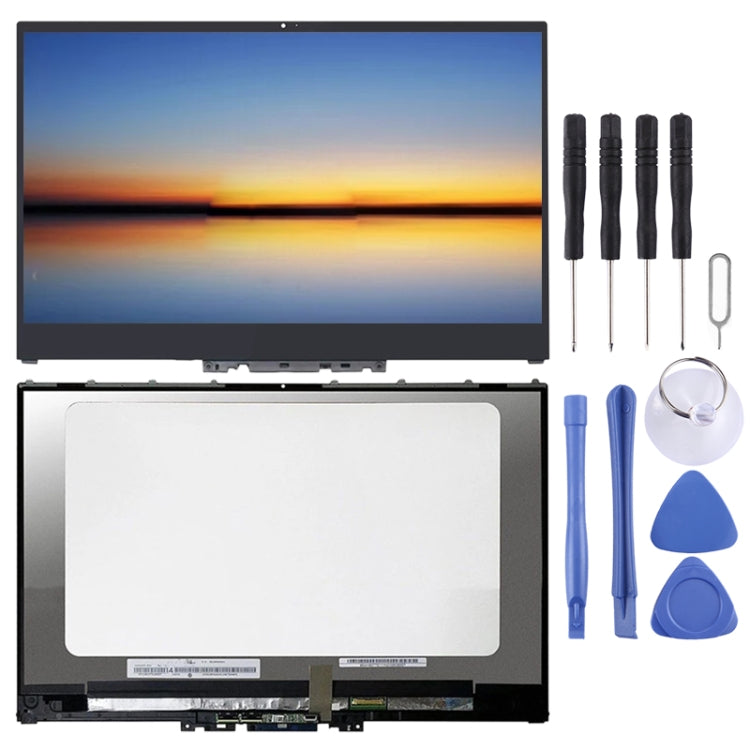 1920 x 1080 FHD 30 Pin LCD Screen and Digitizer Full Assembly with Frame for Lenovo Yoga 720-15 720-15IKB