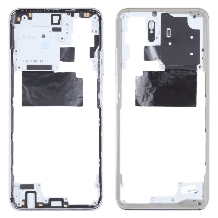 Middle Frame Bezel Plate for Xiaomi Redmi Note 10 M2101K7AI M2101K7AG, For Xiaomi Redmi Note 10