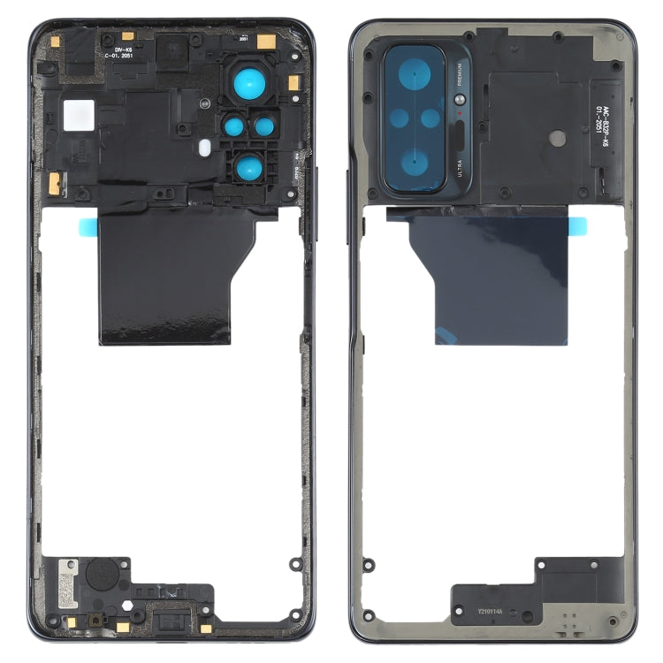 Original Middle Frame Bezel Plate for Xiaomi Redmi Note 10 Pro Max / Redmi Note 10 Pro / Redmi Note 10 Pro (India) M2101K6P M2101K6G M2101K6I
