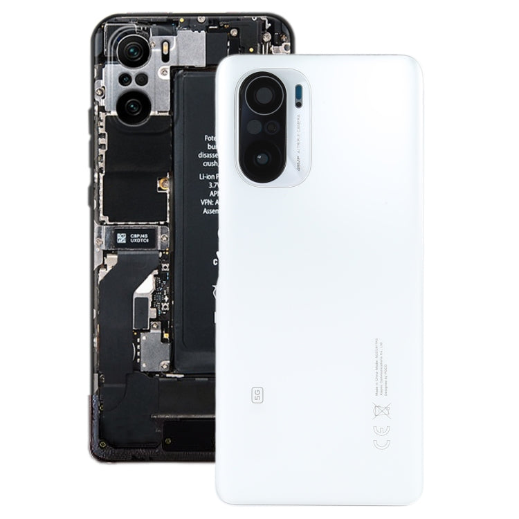 Original Battery Back Cover for Xiaomi Poco F3 M2012K11AG, For Xiaomi Poco F3 (Original)