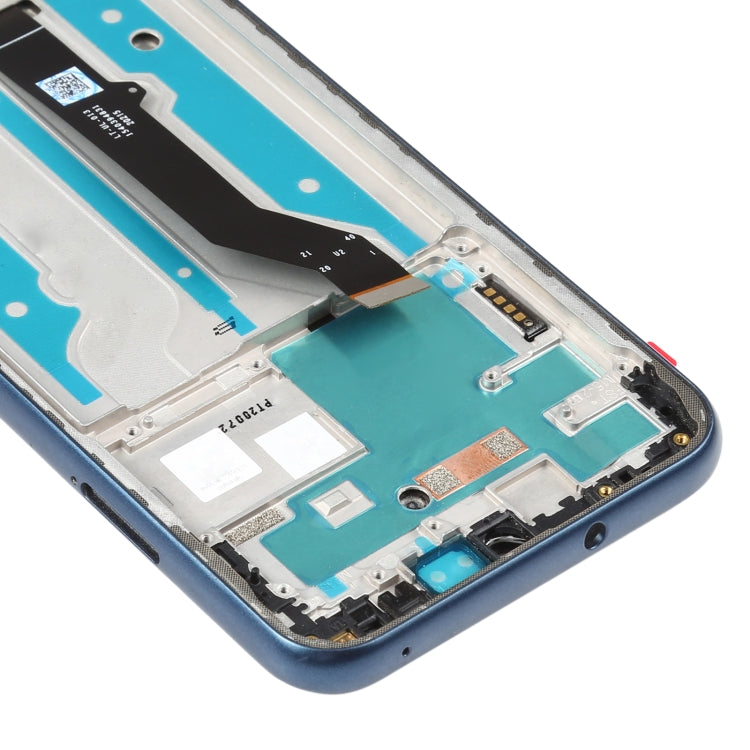 LCD Screen and Digitizer Full Assembly with Frame for Motorola Moto E (2020)