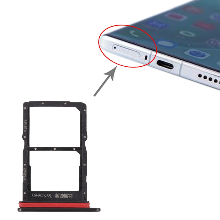 Bandeja para tarjeta SIM + Bandeja para tarjeta SIM para Huawei Nova 8 5G, Para Huawei Nova 8 5G
