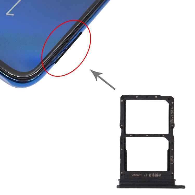 SIM Card Tray + SIM Card Tray / NMicro Card Tray for Honor X10 Max 5G