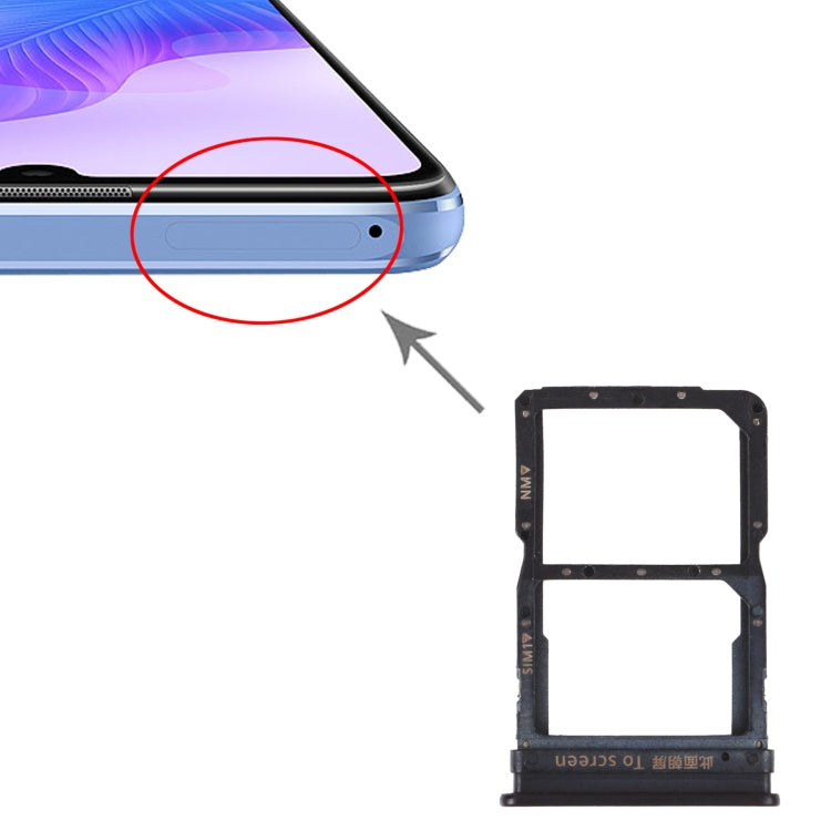SIM Card Tray + NM Card Tray for Huawei Enjoy 20 Pro