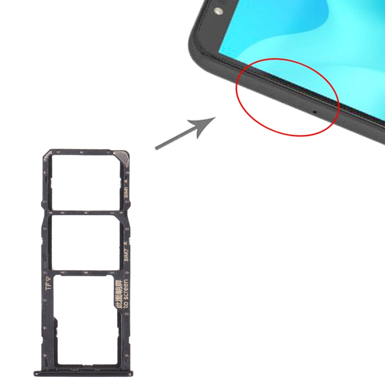 Bandeja para tarjeta SIM + Bandeja para tarjeta SIM + Bandeja para tarjeta Micro SD para Huawei Y5p, Para Huawei Y5p