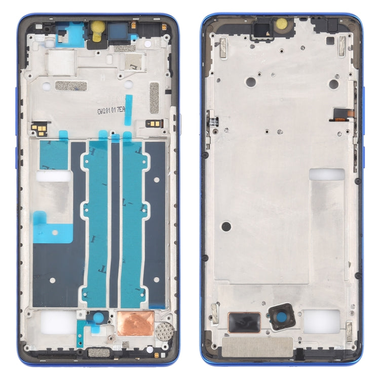 Front Housing LCD Frame Bezel Plate for TCL 10 Plus T782H, For TCL 10 Plus (Blue), For TCL 10 Plus