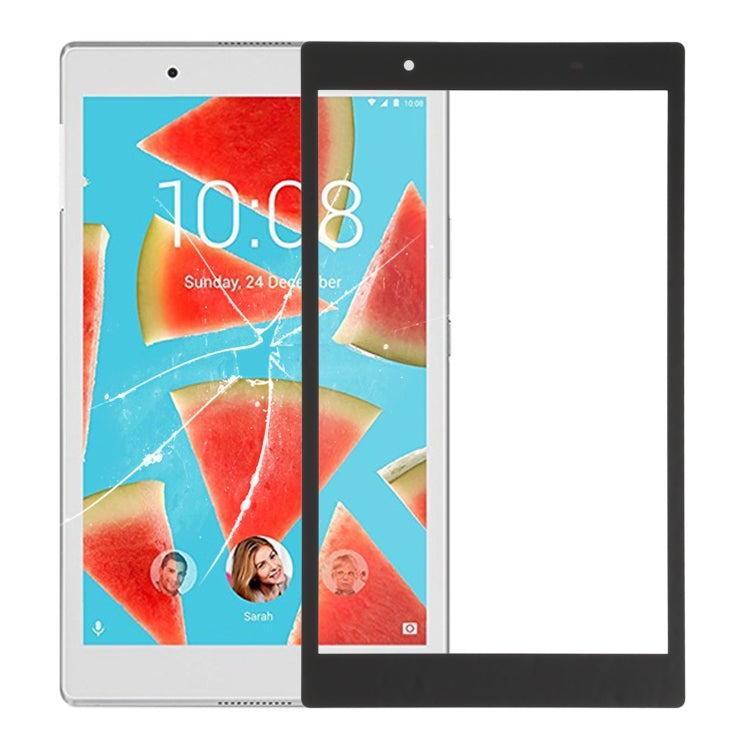 Front Screen Outer Glass Lens for Lenovo Tab 4 / TB-8504F / TB-8504X, For Lenovo Tab 4 (White), For Lenovo Tab 4