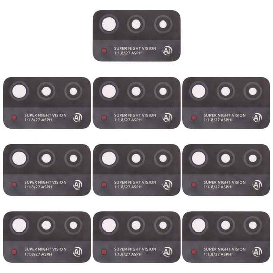 For Honor X10 Max 5G 10pcs Back Camera Lens