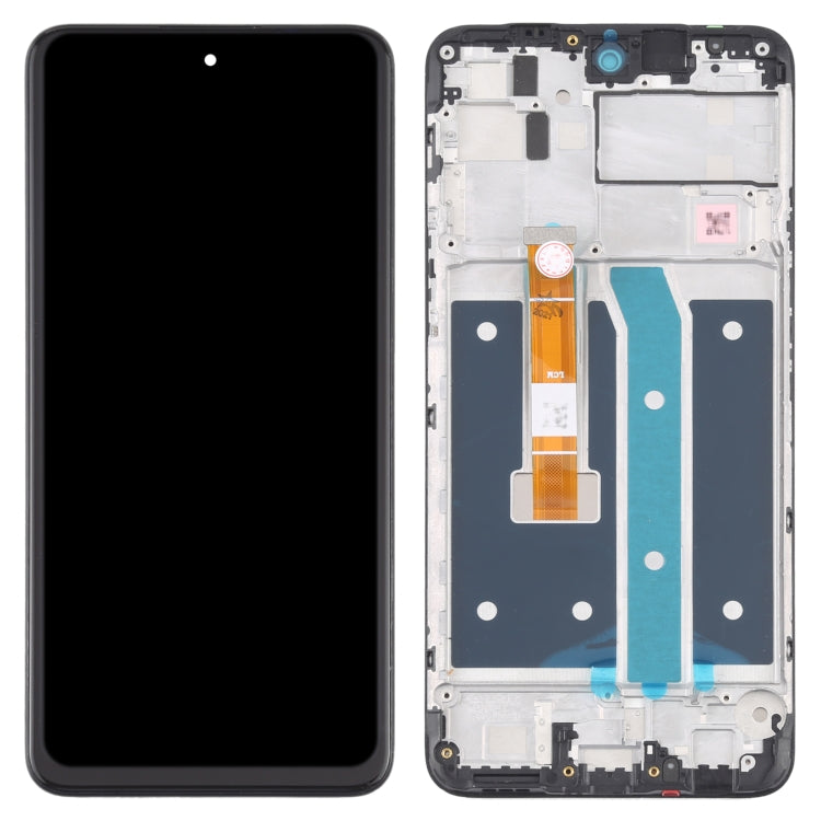 LCD Screen and Digitizer Full Assembly with Frame for LG K52 / K62 / Q52 LMK520 LM-K520 LMK520E LM-K520E LMK520Y LM-K520Y LMK520H LM-K520H LMK525H LMK525 LM-K525H LM-K525