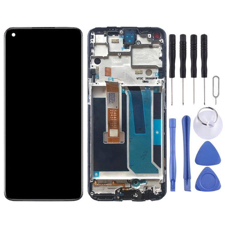 Pantalla LCD OEM con marco para OnePlus Nord N10 5G BE2029.