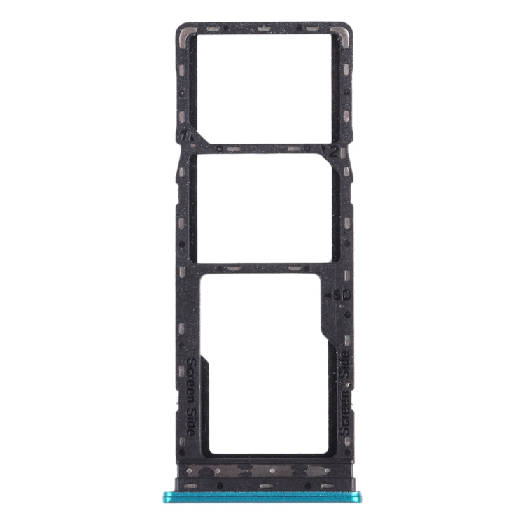 For infinix Hot 9 Play X680 C680B X680C SIM Card Tray + SIM Card Tray + Micro SD Card Tray, For infinix Hot 9 Play