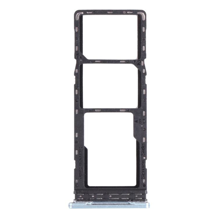 For Infinix Hot 10s / Hot 10T X689B X689 X689C SIM Card Tray + SIM Card Tray + Micro SD Card Tray